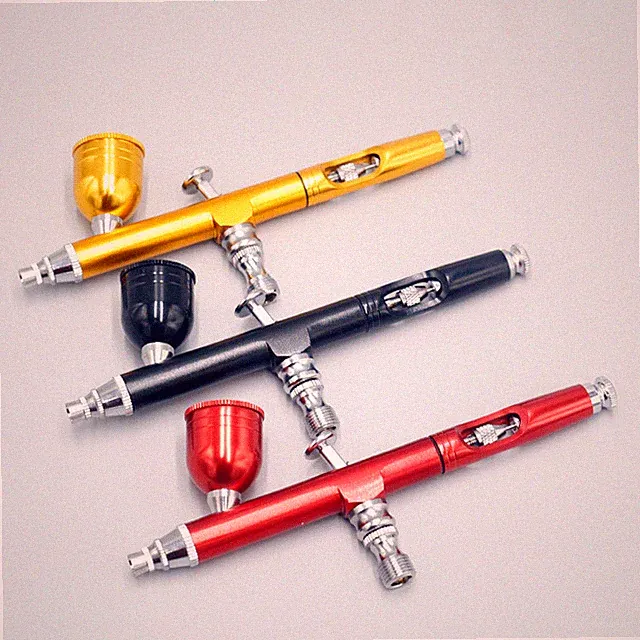 0.3mm Dual Action Airbrush Kit Air Brush Compressor Paint Spray Gun Craft Paint