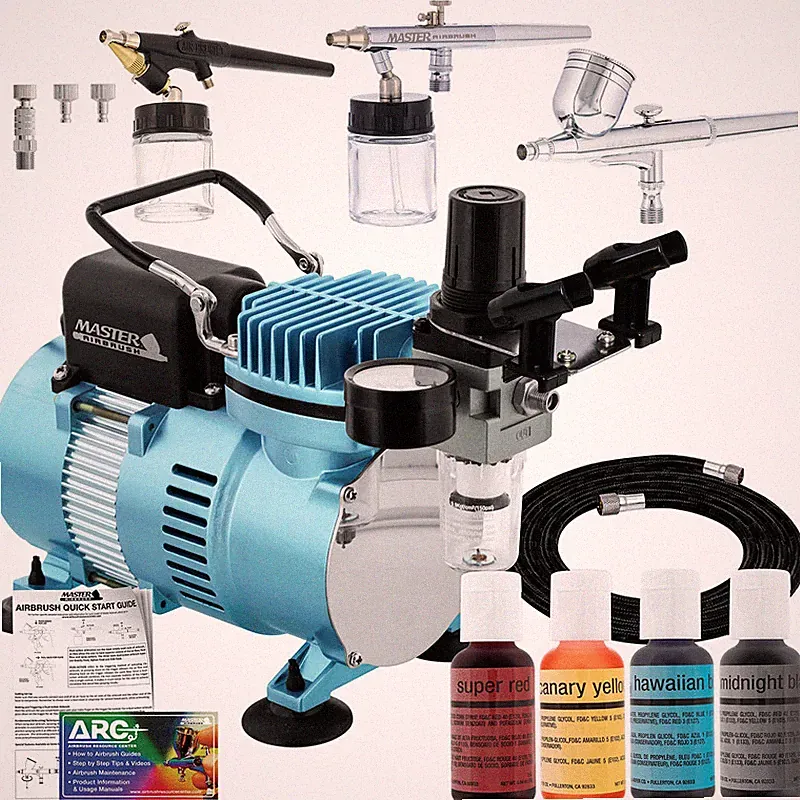 Master Airbrush Cake Airbrush Decorating Kit Cool Runner Ii Air Compressor 3
