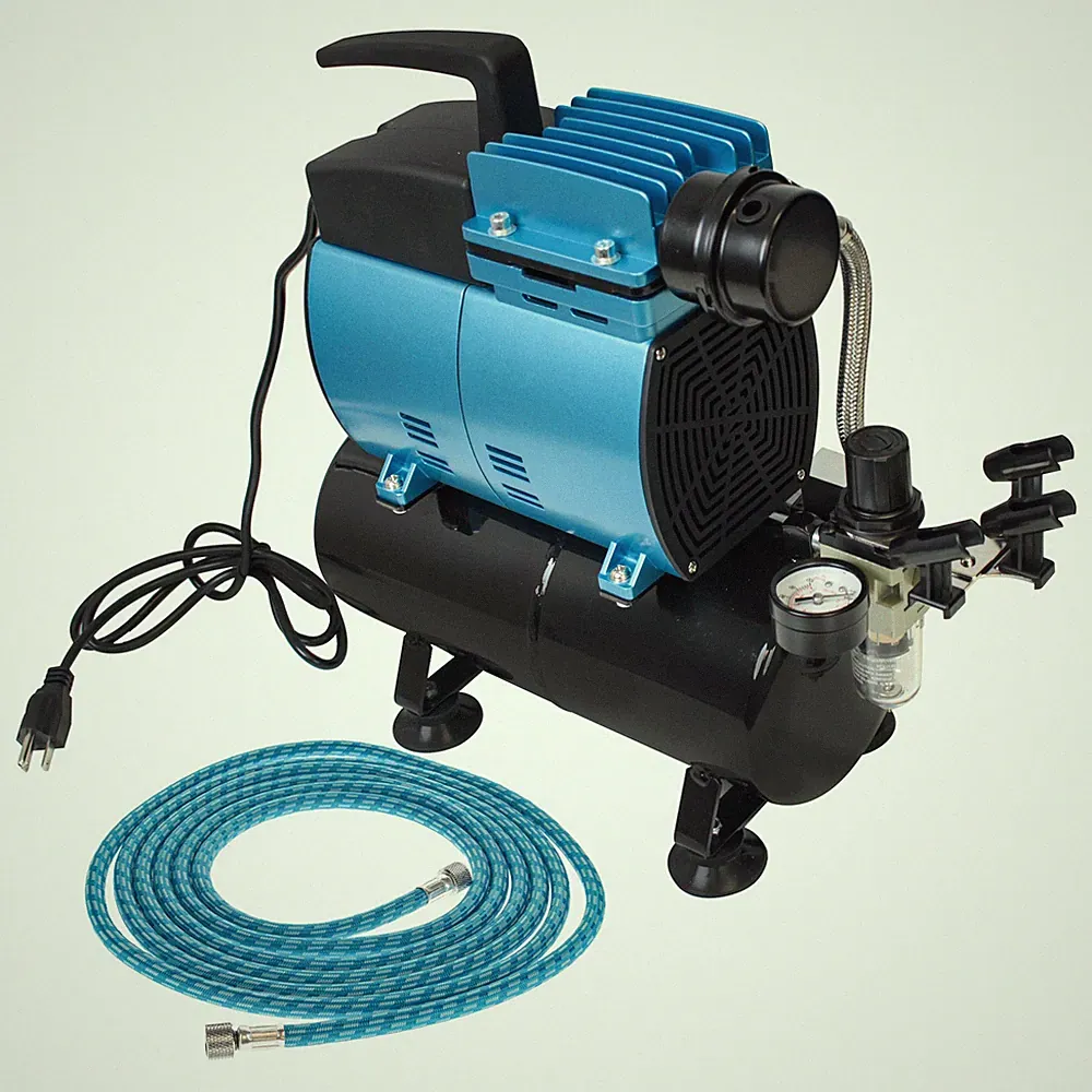 Master Airbrush Super Powerful 3/5 HP Air Compressor, Storage Tank Airflow 48L/M